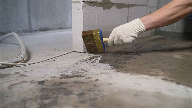 Crawl space vapor barrier installation in Crum Lynne, PA